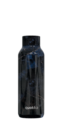QUOKKA BOTELLA TERMO ACERO INOXIDABLE SOLID BLACK MARBLE 510 ML