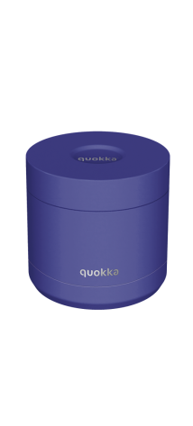 QUOKKA RECIPIENTE COMIDA TERMICO ACERO INOXIDABLE WHIM DUSK BLUE 600 ML
