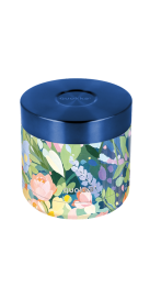 QUOKKA RECIPIENTE COMIDA TERMICO ACERO INOXIDABLE WHIM FLORAL PARTY 600 ML