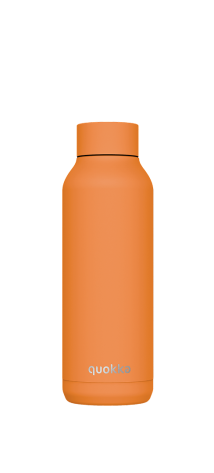 QUOKKA BOTELLA TERMO ACERO INOXIDABLE SOLID PAPAYA ORANGE 510 ML