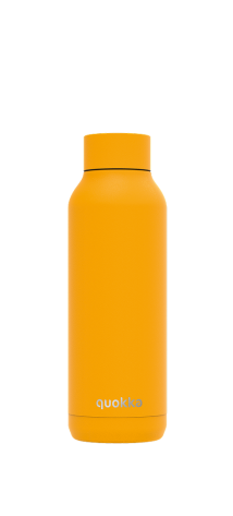 QUOKKA BOTELLA TERMO ACERO INOXIDABLE SOLID AMBER YELLOW 510 ML