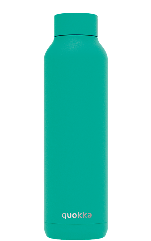 QUOKKA BOTELLA TERMO ACERO INOXIDABLE SOLID JADE GREEN 630 ML