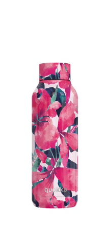 QUOKKA BOTELLA TERMO ACERO INOXIDABLE SOLID PINK BLOOM 510 ML