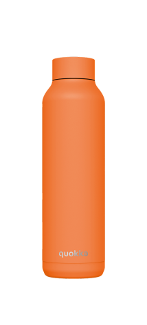 QUOKKA BOTELLA TERMO ACERO INOXIDABLE SOLID PAPAYA ORANGE 630 ML