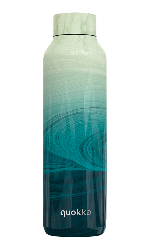 QUOKKA BOTELLA TERMO ACERO INOXIDABLE SOLID OCEAN 630 ML