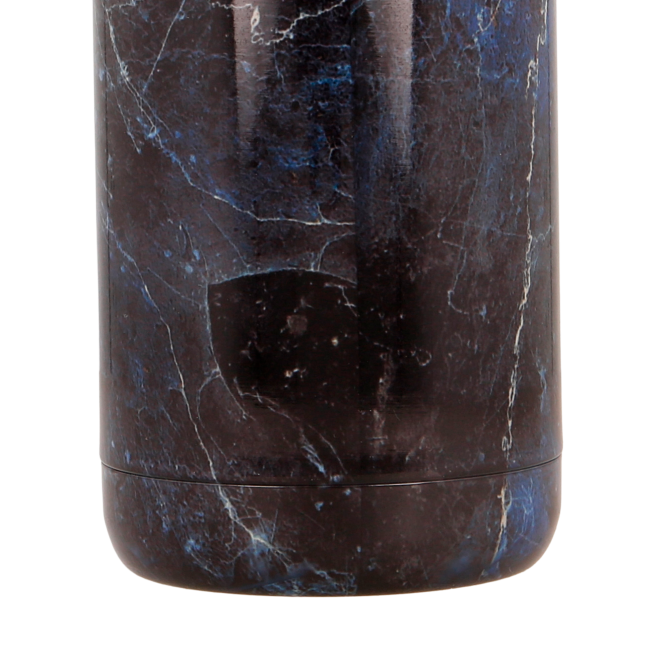 QUOKKA BOTELLA TERMO ACERO INOXIDABLE SOLID BLACK MARBLE 630 ML