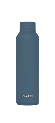 QUOKKA BOTELLA TERMO ACERO INOXIDABLE SOLID STONE BLUE 630 ML