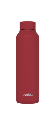 QUOKKA BOTELLA TERMO ACERO INOXIDABLE SOLID FIREBRICK RED 630 ML