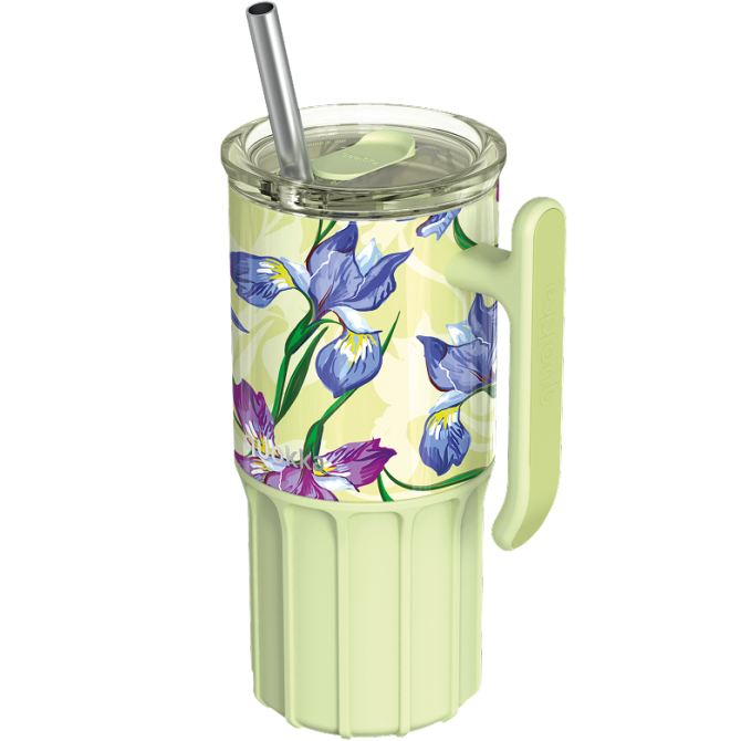 QUOKKA TAZA TERMO ACERO INOXIDABLE CON BASE DE SILICONA UMI GREEN TEA 720 ML