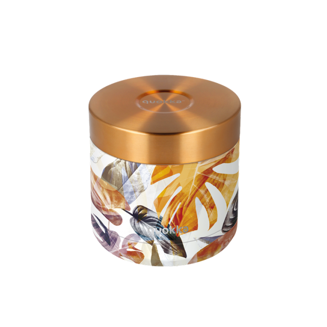 QUOKKA RECIPIENTE COMIDA TERMICO ACERO INOXIDABLE WHIM AUTUMN 600 ML