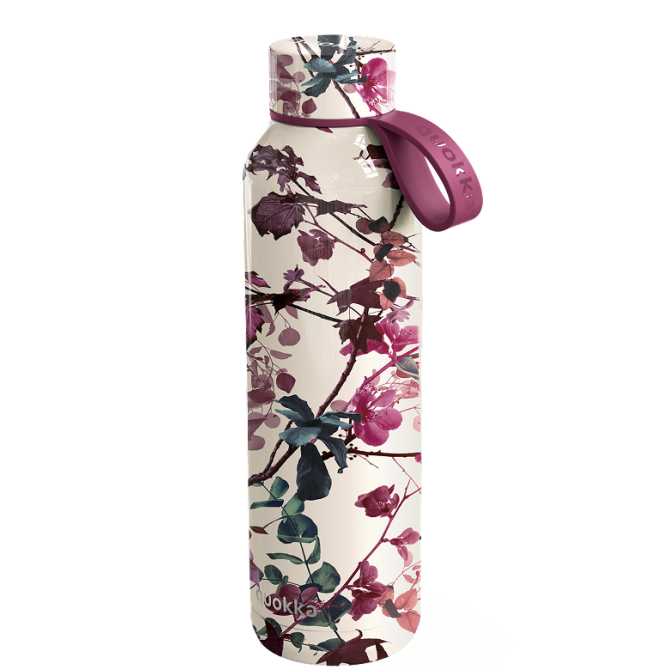 QUOKKA BOTELLA TERMO ACERO INOXIDABLE SOLID CON COLGADOR TREE BRANCHES 630 ML