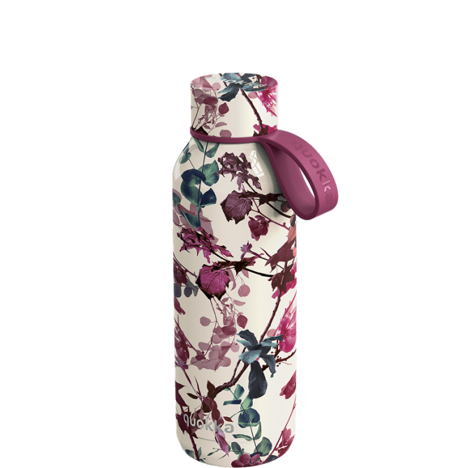 QUOKKA BOTELLA TERMO ACERO INOXIDABLE SOLID CON COLGADOR TREE BRANCHES 510 ML