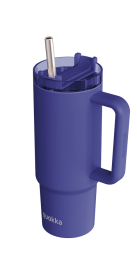 QUOKKA TAZA TERMO ACERO INOXIDABLE STREAM DUSK BLUE 950 ML