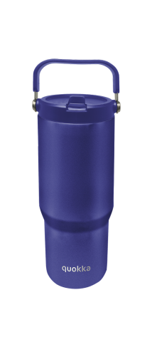 QUOKKA VASO COOL TERMO ACERO INOXIDABLE CON ASA CORE DUSK BLUE 860 ML