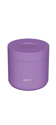 QUOKKA RECIPIENTE COMIDA TERMICO ACERO INOXIDABLE WHIM AMETHYST PURPLE 600 ML