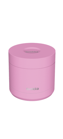 QUOKKA RECIPIENTE COMIDA TERMICO ACERO INOXIDABLE WHIM BLOSSOM PINK 600 ML