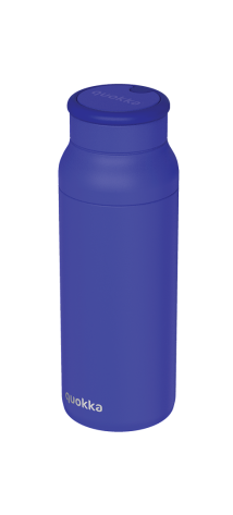QUOKKA BOTELLA TERMO ACERO INOXIDABLE CON ASA DE SILICONA ECHO DUSK BLUE 690 ML
