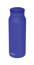 QUOKKA BOTELLA TERMO ACERO INOXIDABLE CON ASA DE SILICONA ECHO DUSK BLUE 690 ML
