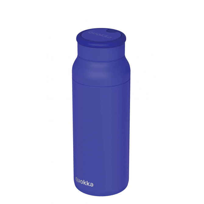 QUOKKA BOTELLA TERMO ACERO INOXIDABLE CON ASA DE SILICONA ECHO DUSK BLUE 690 ML