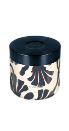 QUOKKA RECIPIENTE COMIDA TERMICO ACERO INOXIDABLE WHIM ABSTRACT LEAVES 600 ML