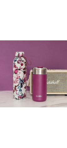 QUOKKA LOTE BOTELLA TERMO ACERO INOX. Y VASO CAFE TERMICO ACERO INOX. (41171 + 40352)