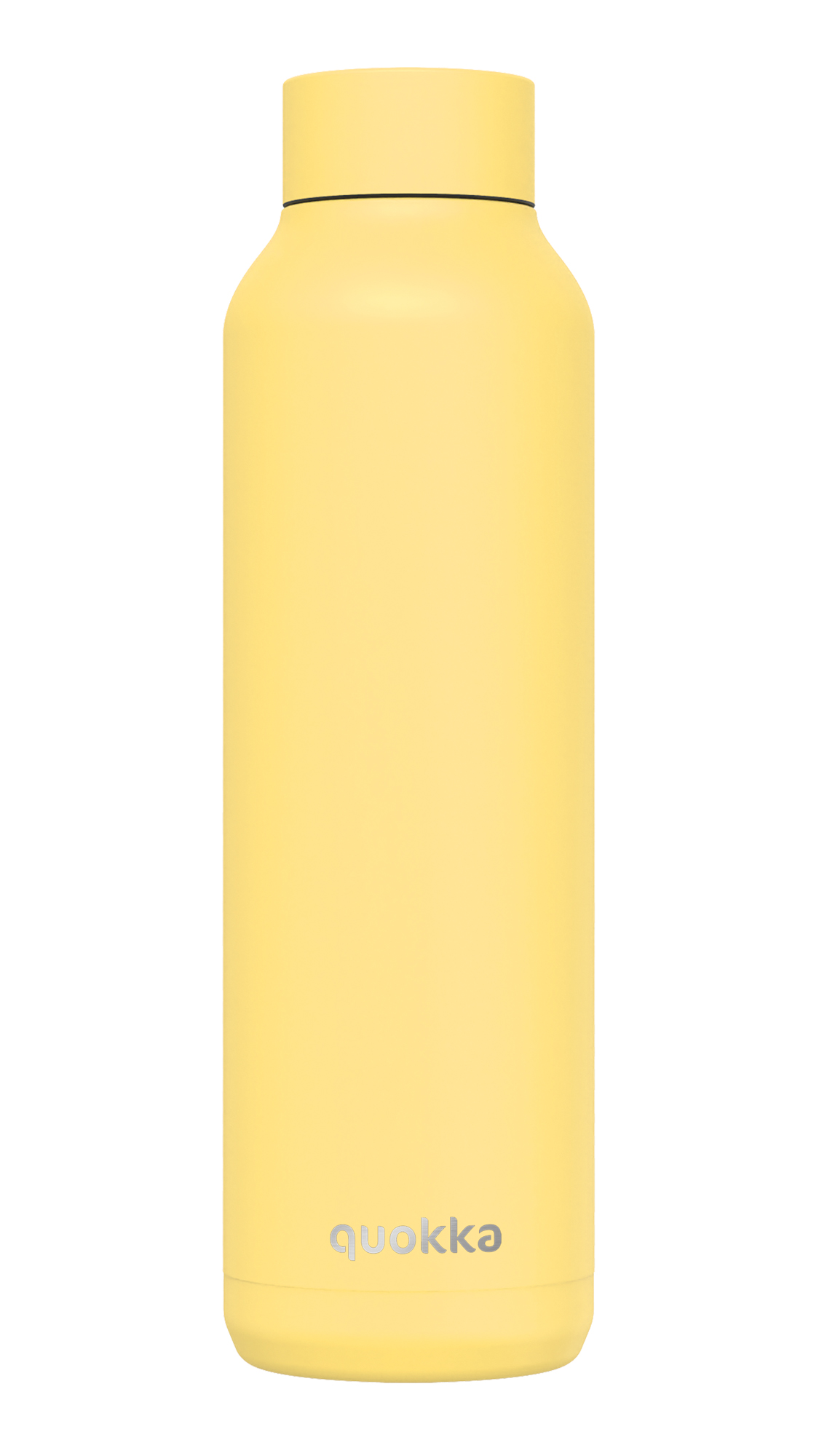 QUOKKA BOTELLA TERMO ACERO INOXIDABLE SOLID LIGHT YELLOW 630 ML