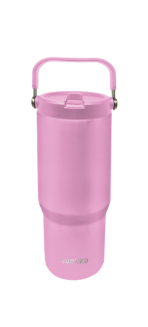 QUOKKA VASO COOL TERMO ACERO INOXIDABLE CON ASA CORE BLOSSOM PINK 860 ML