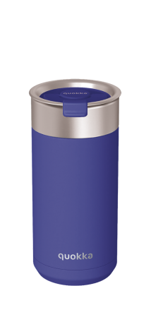 QUOKKA VASO CAFE TERMICO ACERO INOXIDABLE BOOST DUSK BLUE 400 ML