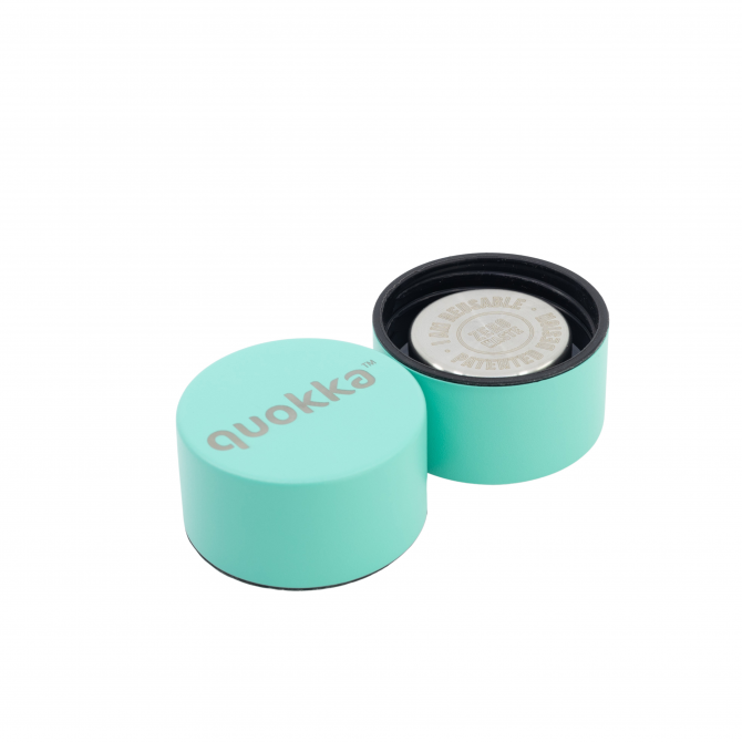 QUOKKA BOTELLA TERMO ACERO INOXIDABLE SOLID JADE GREEN 510 ML