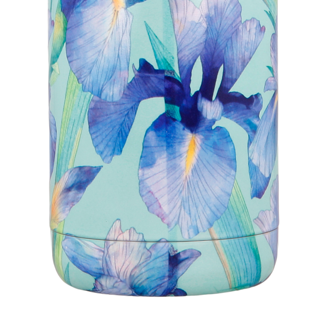 QUOKKA BOTELLA TERMO ACERO INOXIDABLE SOLID BLUE IRISES 510 ML