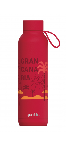 QUOKKA BOTELLA TERMO ACERO INOXIDABLE SOLID ULTRAMARINE 630 ML GRAN CANARIA LOVE NIGHT