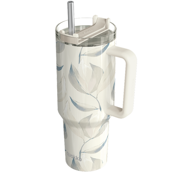 QUOKKA TAZA TERMO ACERO INOXIDABLE STREAM COTTON XL 1200 ML