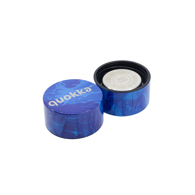 QUOKKA BOTELLA TERMO ACERO INOXIDABLE SOLID CON COLGADOR WAVES 510 ML