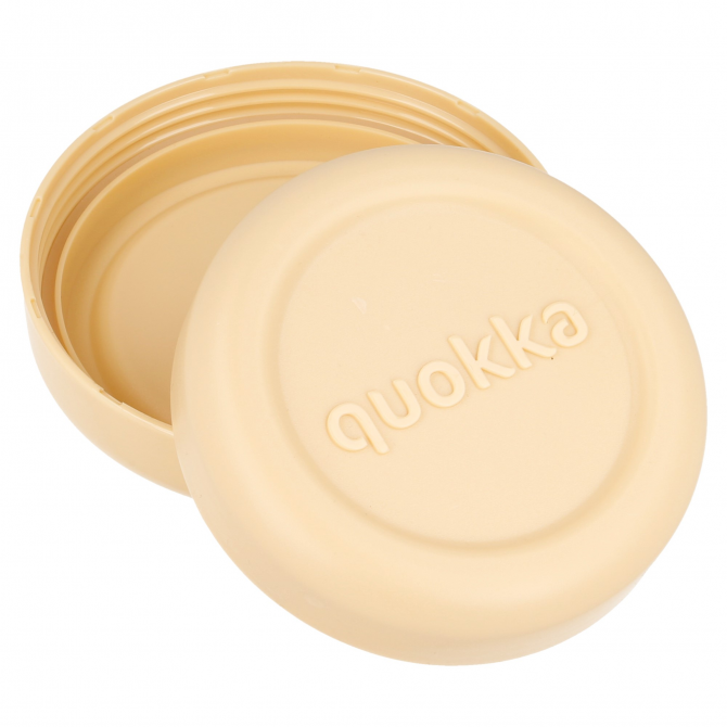 QUOKKA RECIPIENTE COMIDA MS CON FUNDA DE SILICONA BUBBLE VINTAGE FLORAL 770 ML