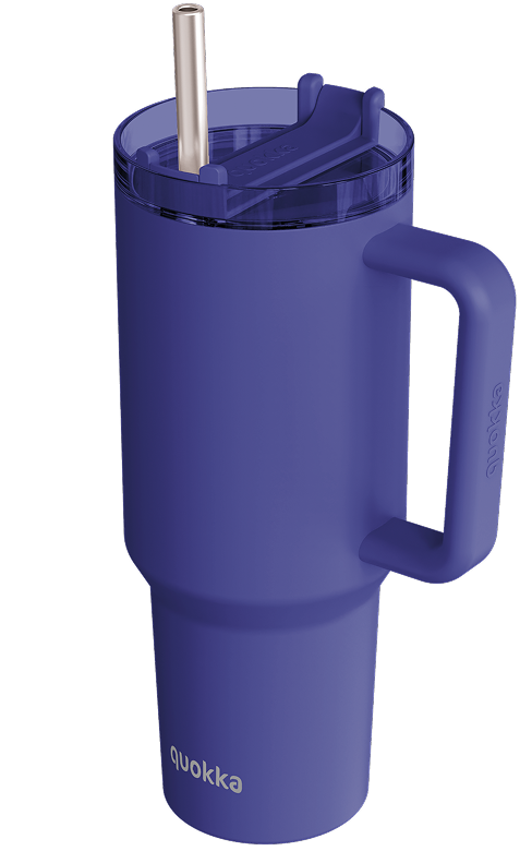 QUOKKA TAZA TERMO ACERO INOXIDABLE STREAM DUSK BLUE 1200 ML