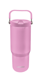 QUOKKA VASO COOL TERMO ACERO INOXIDABLE CON ASA CORE BLOSSOM PINK 860 ML