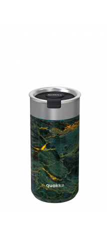 QUOKKA VASO CAFE TERMICO ACERO INOXIDABLE BOOST GREENSTONE 400 ML