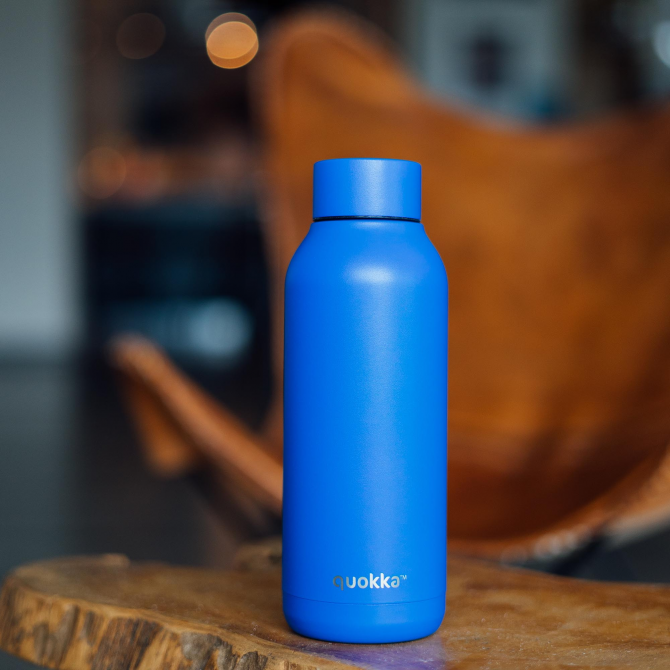 QUOKKA BOTELLA TERMO ACERO INOXIDABLE SOLID ULTRAMARINE 510 ML