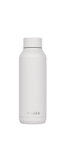 QUOKKA BOTELLA TERMO ACERO INOXIDABLE SOLID WHITE 510 ML