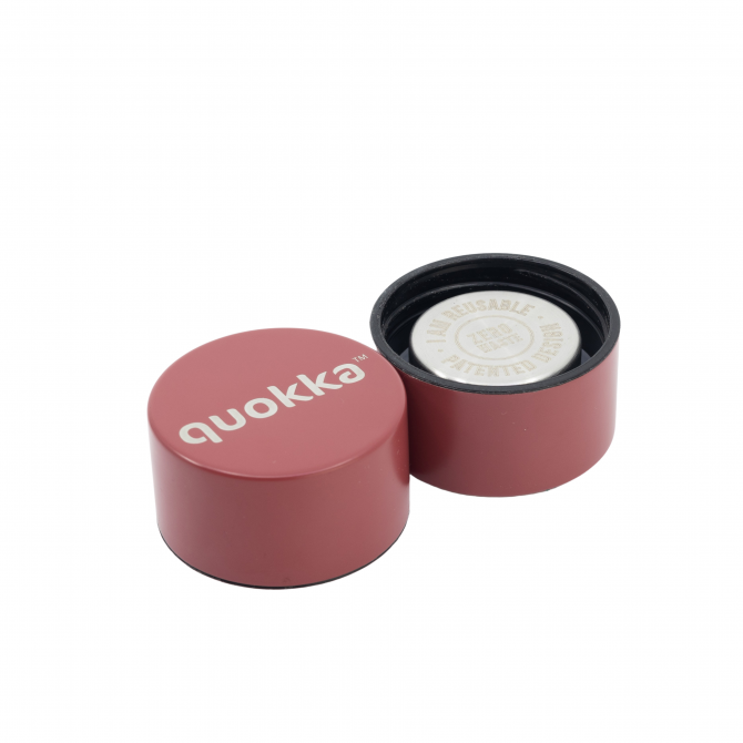 QUOKKA BOTELLA TERMO ACERO INOXIDABLE SOLID FIREBRICK RED 510 ML