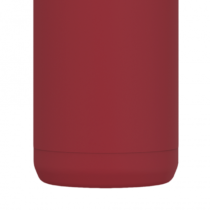 QUOKKA BOTELLA TERMO ACERO INOXIDABLE SOLID FIREBRICK RED 510 ML