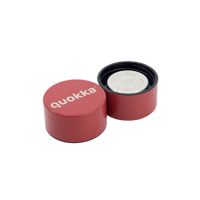 QUOKKA BOTELLA TERMO ACERO INOXIDABLE SOLID FIREBRICK RED 630 ML
