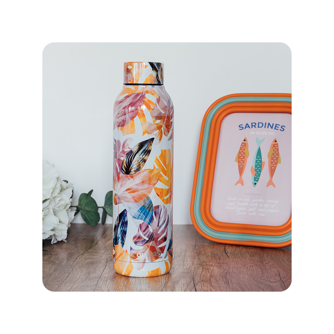 QUOKKA BOTELLA TERMO ACERO INOXIDABLE SOLID AUTUMN  630 ML