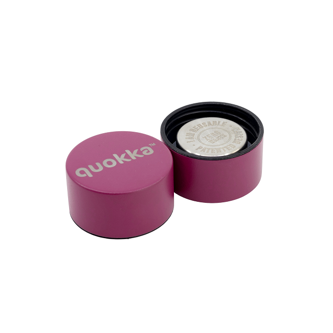 QUOKKA BOTELLA TERMO ACERO INOXIDABLE SOLID BURGUNDY 510 ML