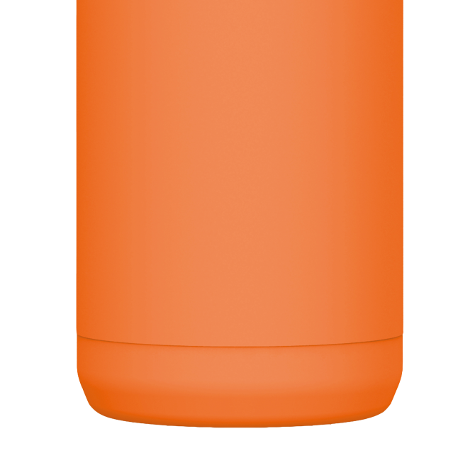 QUOKKA BOTELLA TERMO ACERO INOXIDABLE SOLID PAPAYA ORANGE 510 ML