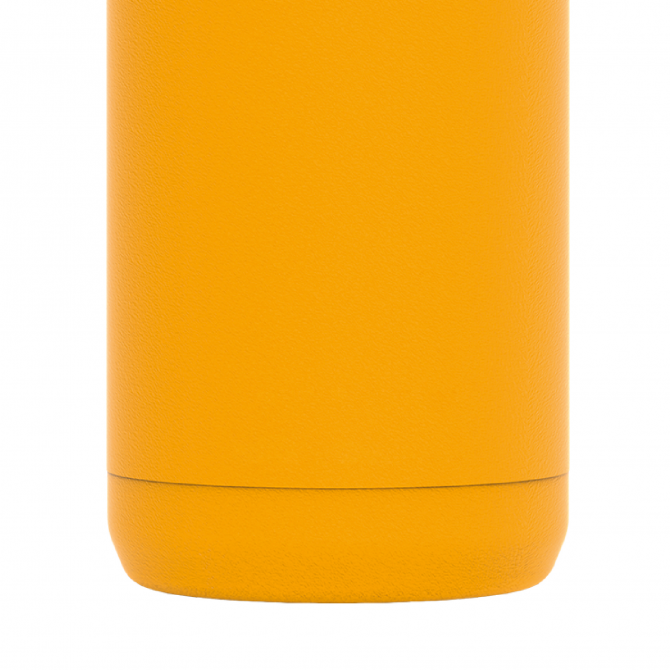 QUOKKA BOTELLA TERMO ACERO INOXIDABLE SOLID AMBER YELLOW 630 ML