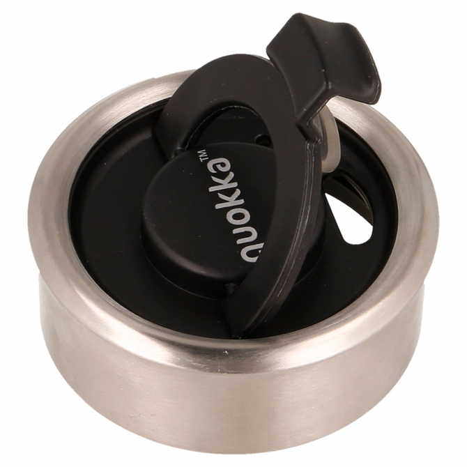 QUOKKA VASO CAFE TERMICO ACERO INOXIDABLE BOOST CARBON BLACK 400 ML