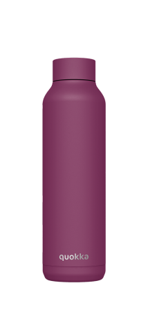 QUOKKA BOTELLA TERMO ACERO INOXIDABLE SOLID BURGUNDY 630 ML