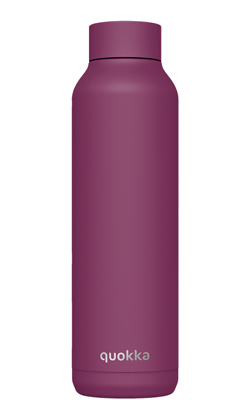QUOKKA BOTELLA TERMO ACERO INOXIDABLE SOLID BURGUNDY 630 ML