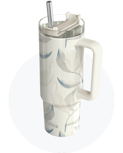 Quokka STREAM | Taza Térmica XL con Tapa Multifunción 950 y 1200 ml